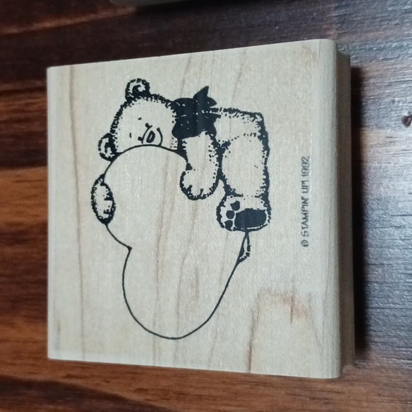 Stampin up 1992 rubber stamp set - Picture 2 of 10